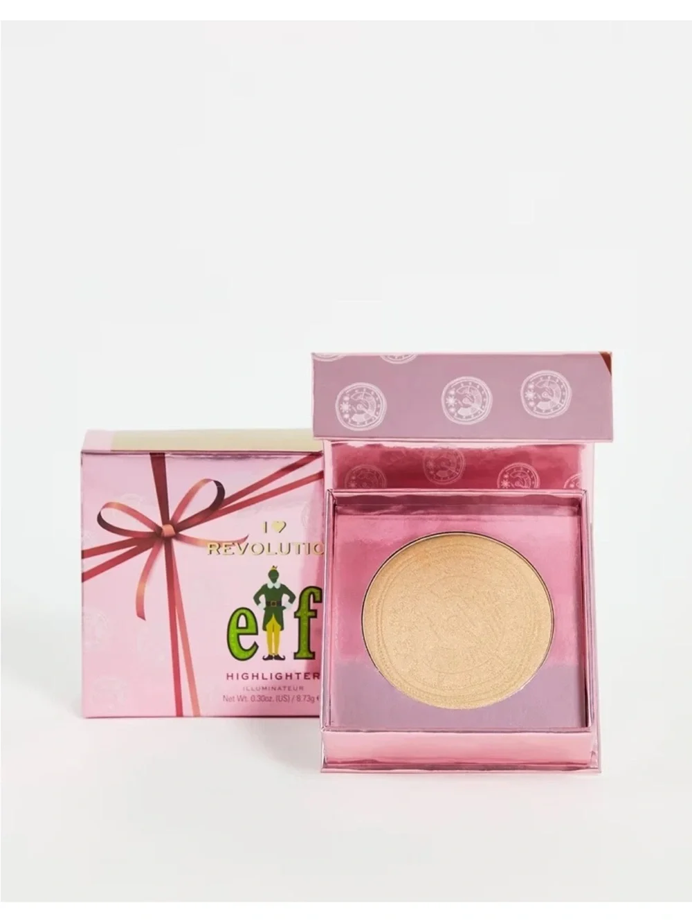 I ❤️Revolution Elf the Movie Wristlet\Pouch + Highlighter NWT